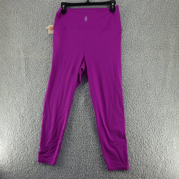 Free People Movement x Hatch Never Better Leggings Purple NWT Size Large $108 - Picture 10 of 12